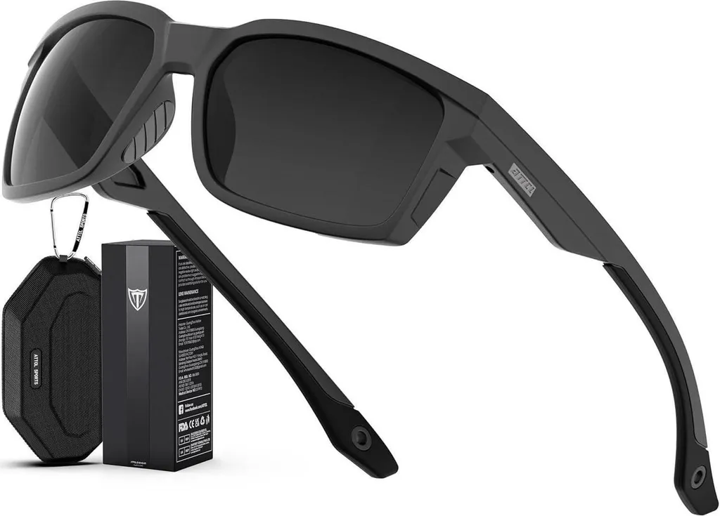 Occhiali da Sole Uomo Polarizzati Sport | Montatura TR90 Anti-Shock