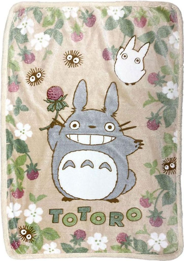 Mein Nachbar Totoro Decke Totoro Raspberry 100 x 140 cm