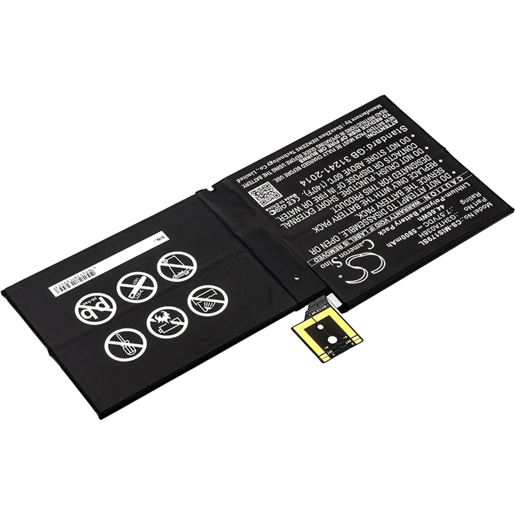 Batterie Interne pour Microsoft Surface Pro 5 et 6 - Remplacement PC - 2