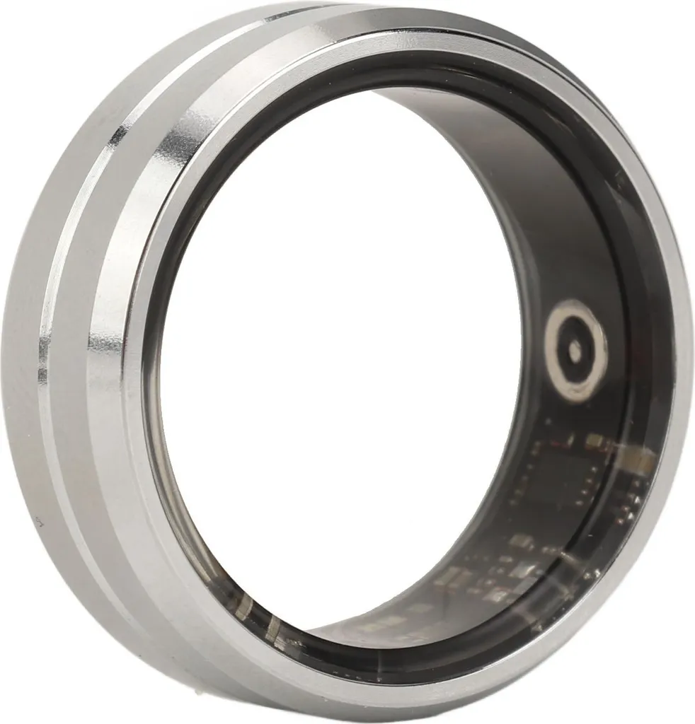 Tracker Santé Discret Smart Ring Argent n° 12 Solution Sommeil IP68 - 4