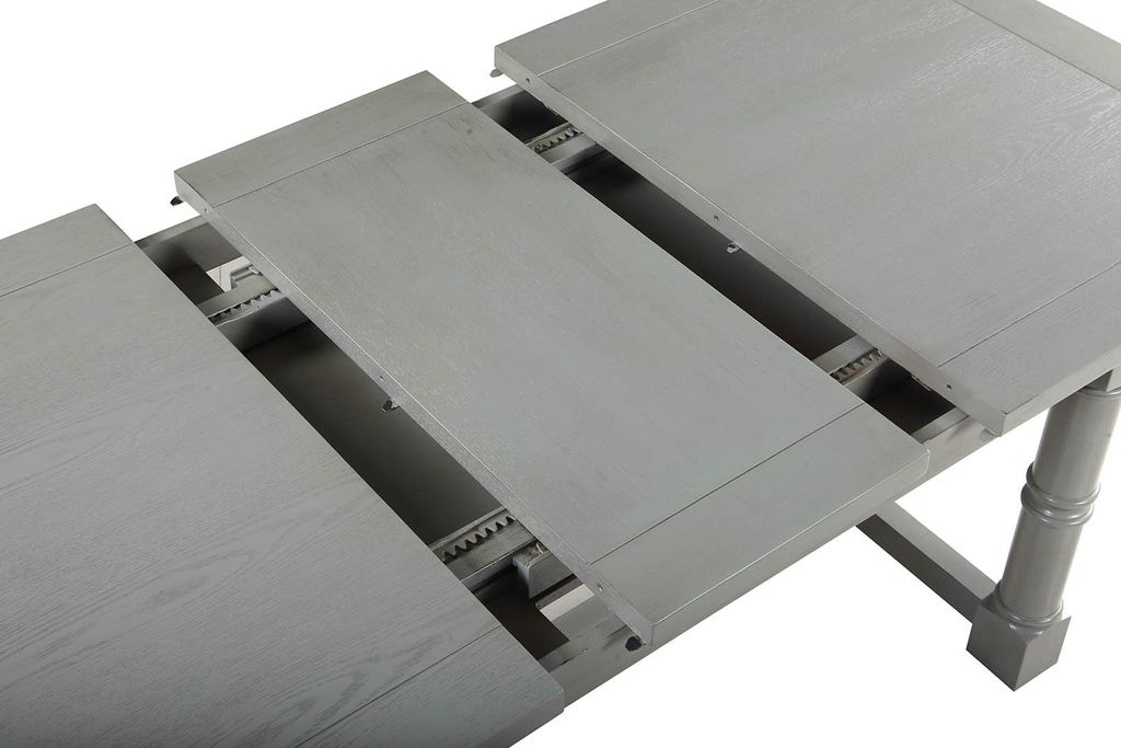 Esstisch Garnitur Tisch 6x Stühle Stuhl Esszimmer Gruppe Tisch Holz Leder Möbel