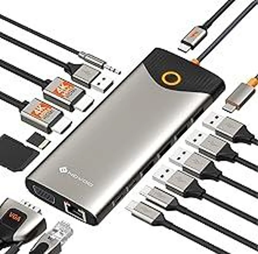 Recensione NOVOO 15-in-1: La Migliore Docking Station USB C 4K@60Hz