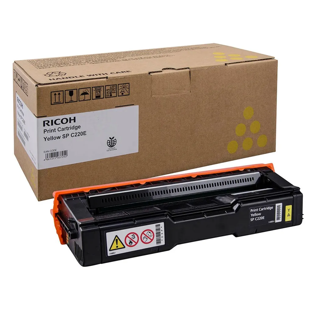 Toner Ricoh 406055 Jaune : Fini les Traces pour vos Impressions Sp C220