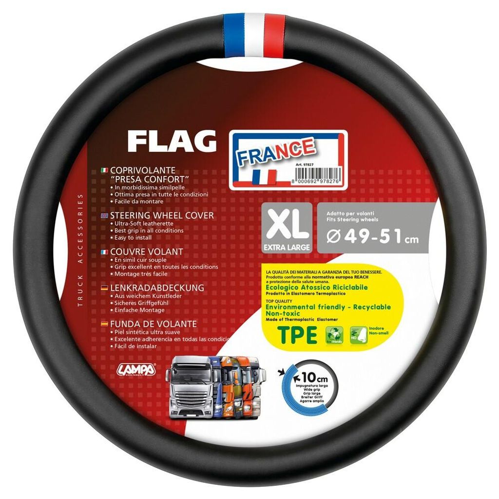 Copertura per volante LAMPA, modello 97827 Skeentex, in Immagine del prodotto 