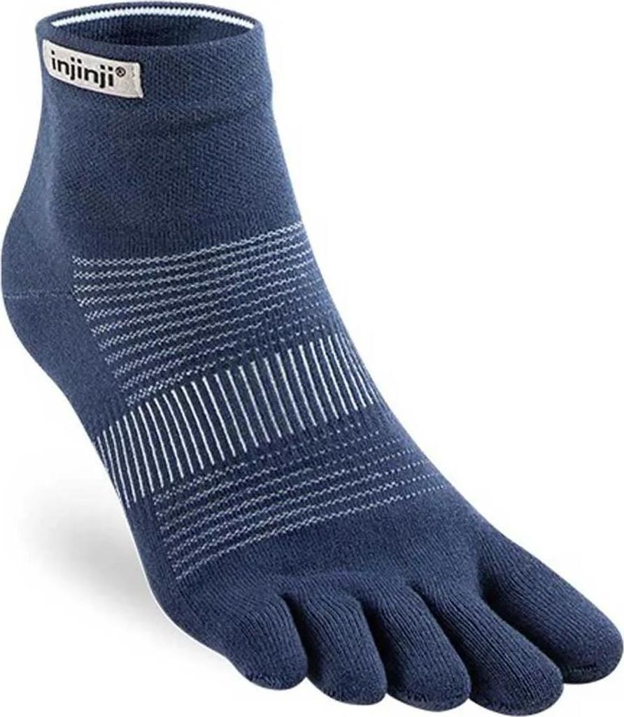 Injinji Run Lightweight Mini-crew Socken Blau EU 47 1/2+ Herren,Damen Blau EU 47 1/2+