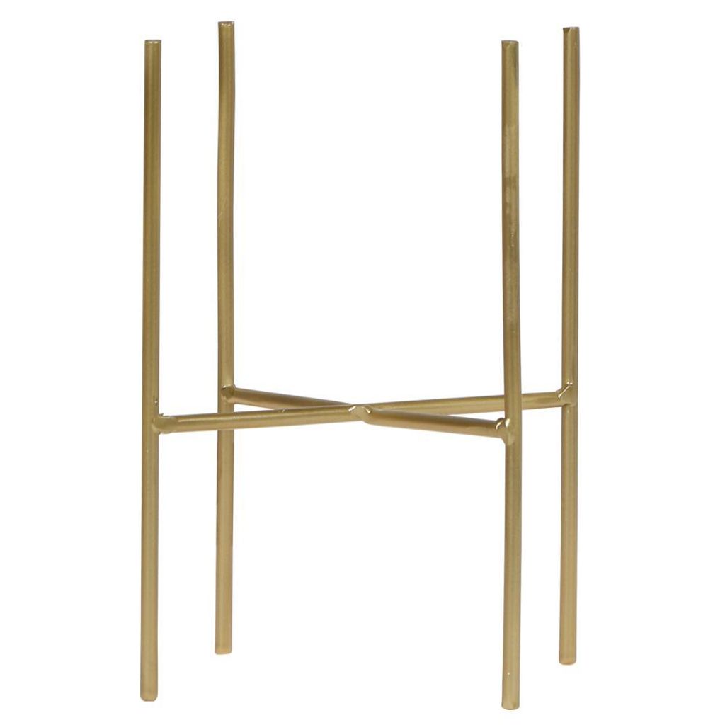 Kolibri Home | Pflanzenständer - Gold Metall Produktbild 