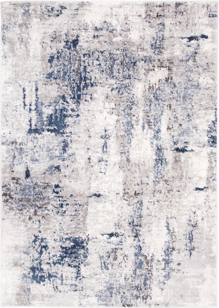Tapiso Teppich SKY Modern Creme Grau Blau Wohnzimmer  140 x Produktbild 