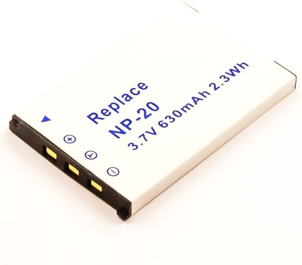 Akku für  CASIO  ersetzt NP-20, NP-20DBA Produktbild 