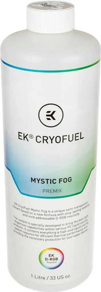 EK-CryoFuel Mystic Fog 1000ml : Liquide Écologique et Semi-Transparent