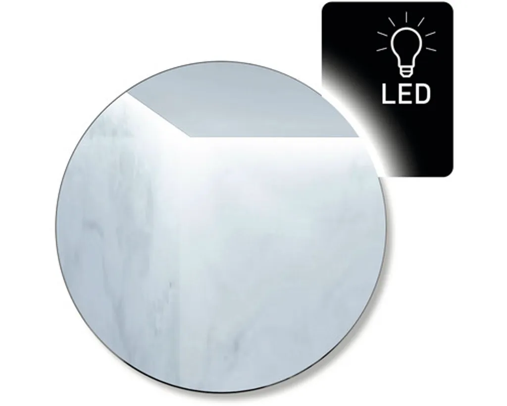 Miroir de salle de bain LED rond Ambiente Ronde Ø 80 cm 411-033