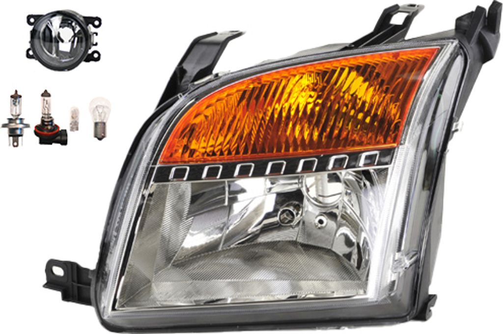 Johns, Scheinwerfer Osram Night Breaker Laser passend für Ford Fusion Links Nebel 1380216 1466882 1490115 1547725 6N1113W030CB 6N1113W030CC 6N1113W03