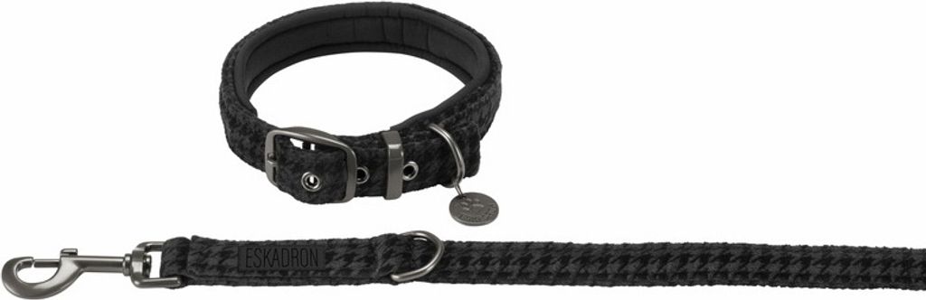 Eskadron Essence Velvet Stamp Hundeset Halsband mit Leine