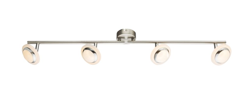 GLOBO Deckenleuchte LED Wohnzimmer Deckenlampe Deckenstrahler 4 Flammig 56125-4
