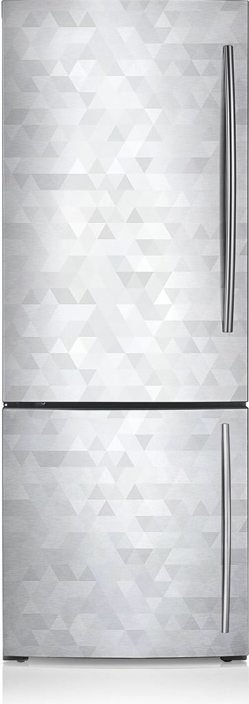 Magnetfolie Aufkleber Kühlschrankmagnete 60x190 cm - Glühende Dreiecke.