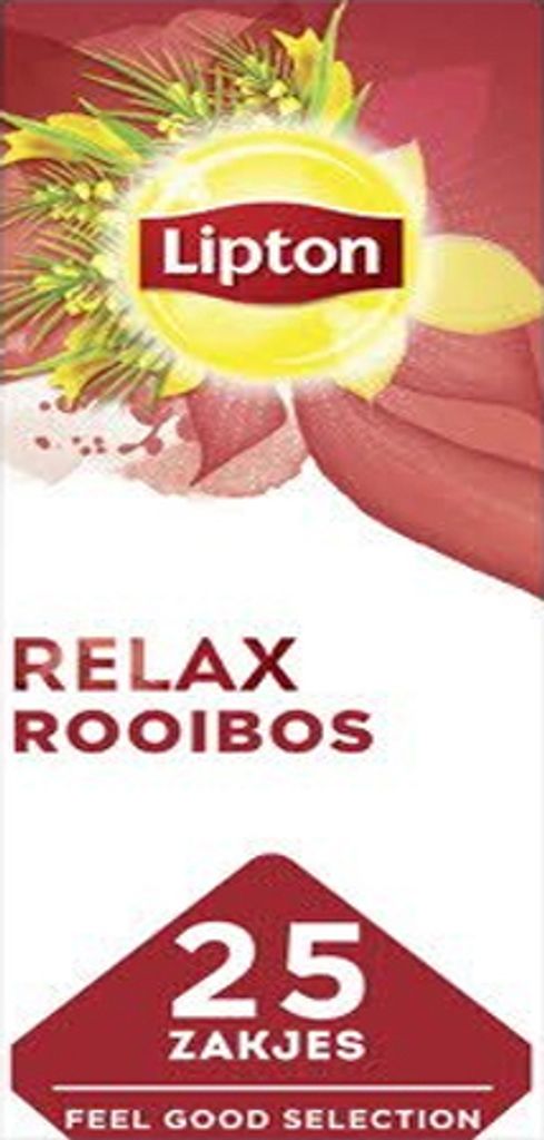 Lipton - Tea Lipton Relax Rooibos 25x1.5gr | Packen Sie ein 25 -Stück | 6 Stück