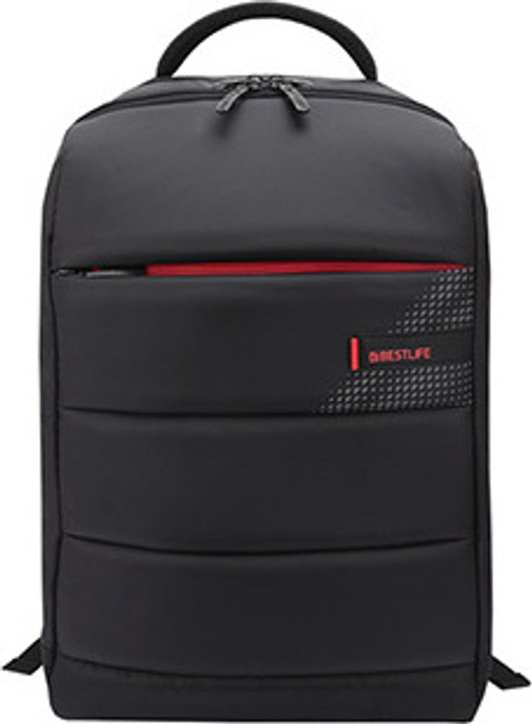 Plecak na notebook 15,6", CPLUS, czarny, poliester, Bestlife