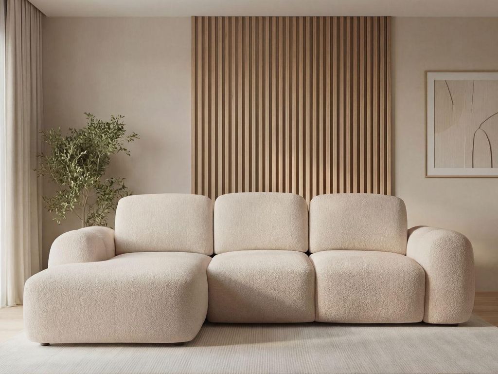 GrainGold Ecksofa L-Form Links Avelin - Ecksofa mit Produktbild 