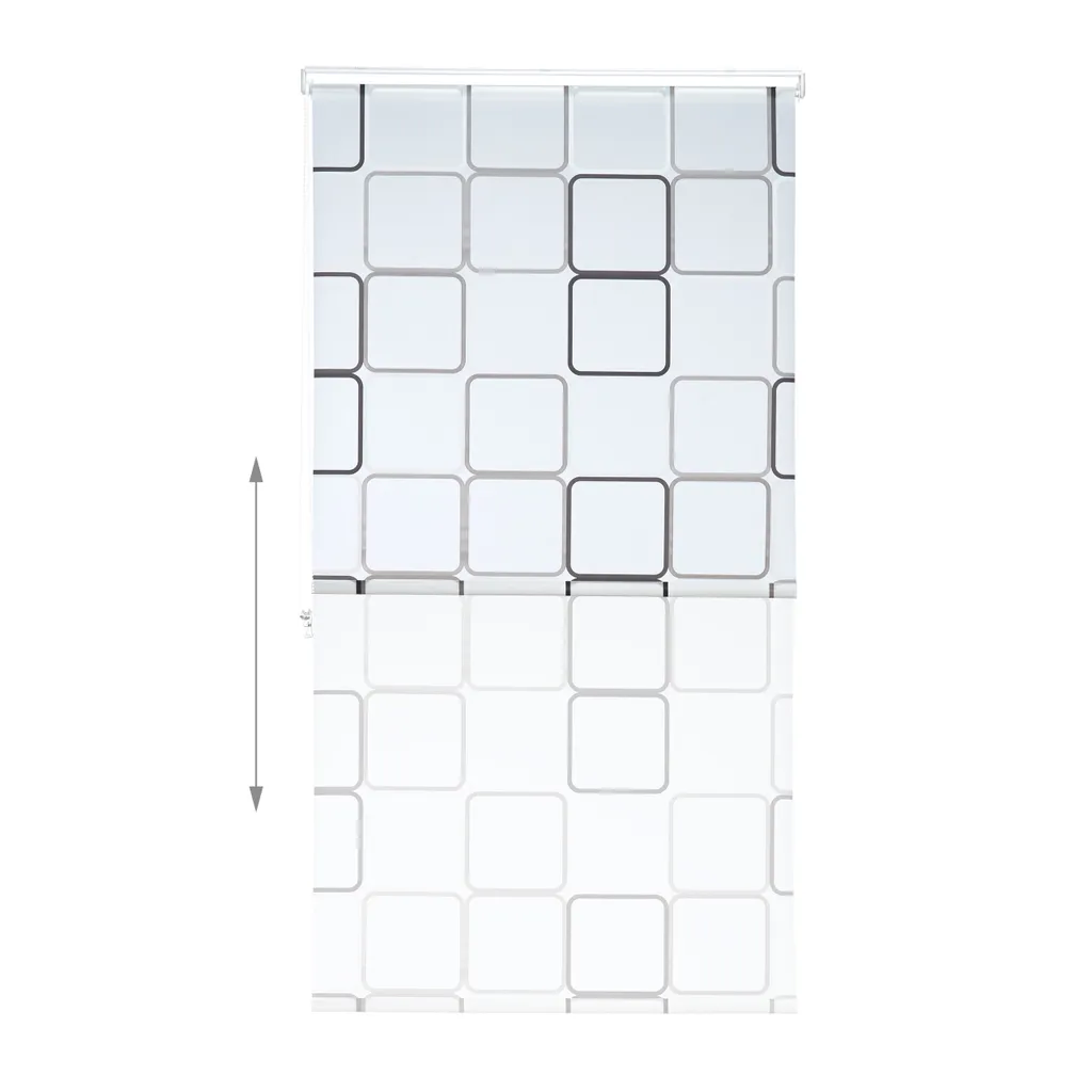 Rideau de douche enroulable Store SQUARE, 80x200 cm, imperméable
