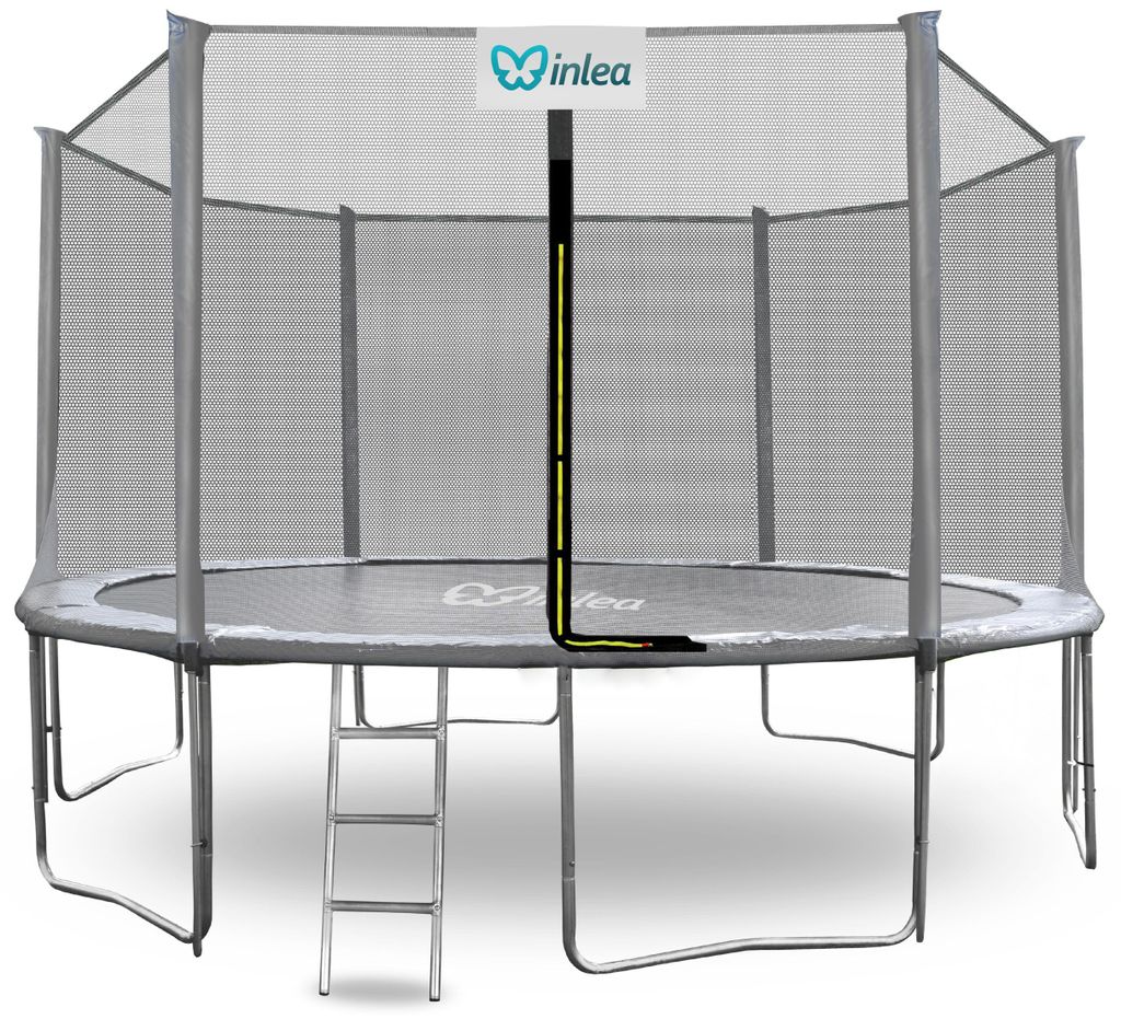 INLEA PREMIUM Jump Trampolin 400 cm mit außenliegendem Produktbild 