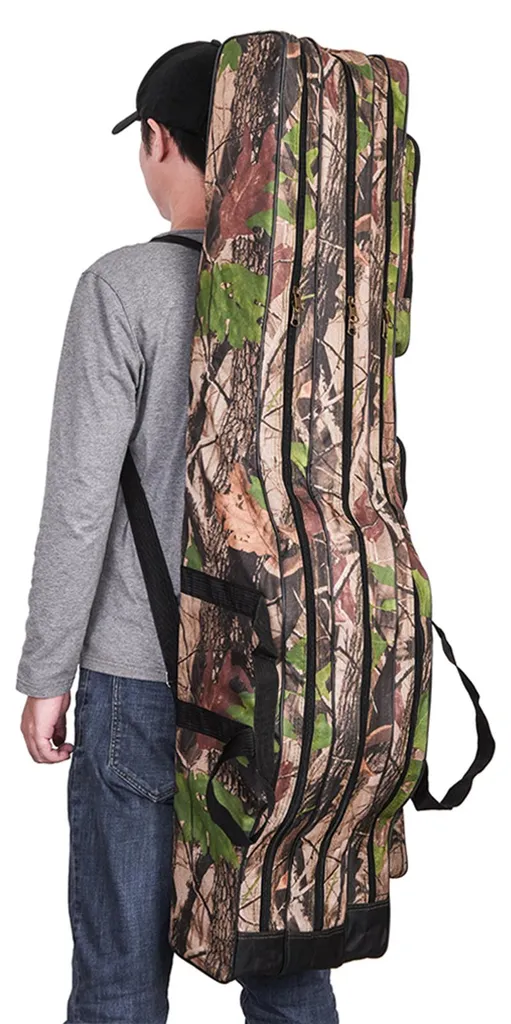 Sac de pêche portable 150 cm avec construction robuste renforcée - 5