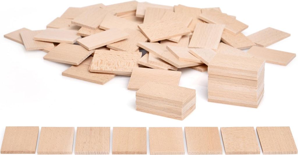 Metrie, Dřívka na tvoření s dětmi bukové obdélníky 50 x 30 Obrázek produktu 