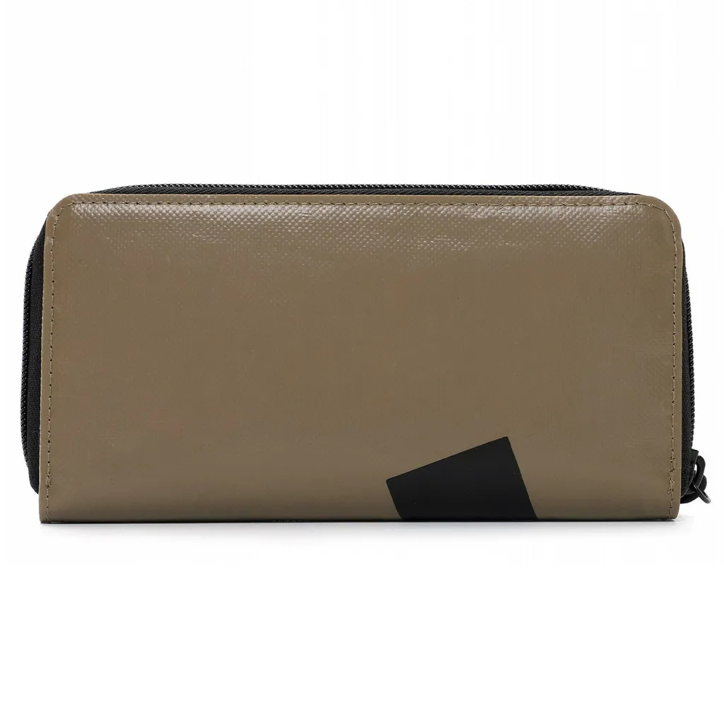 SURI FREY Portafoglio Jessey-Plane Khaki Verde | Zip Around Vegan - 3