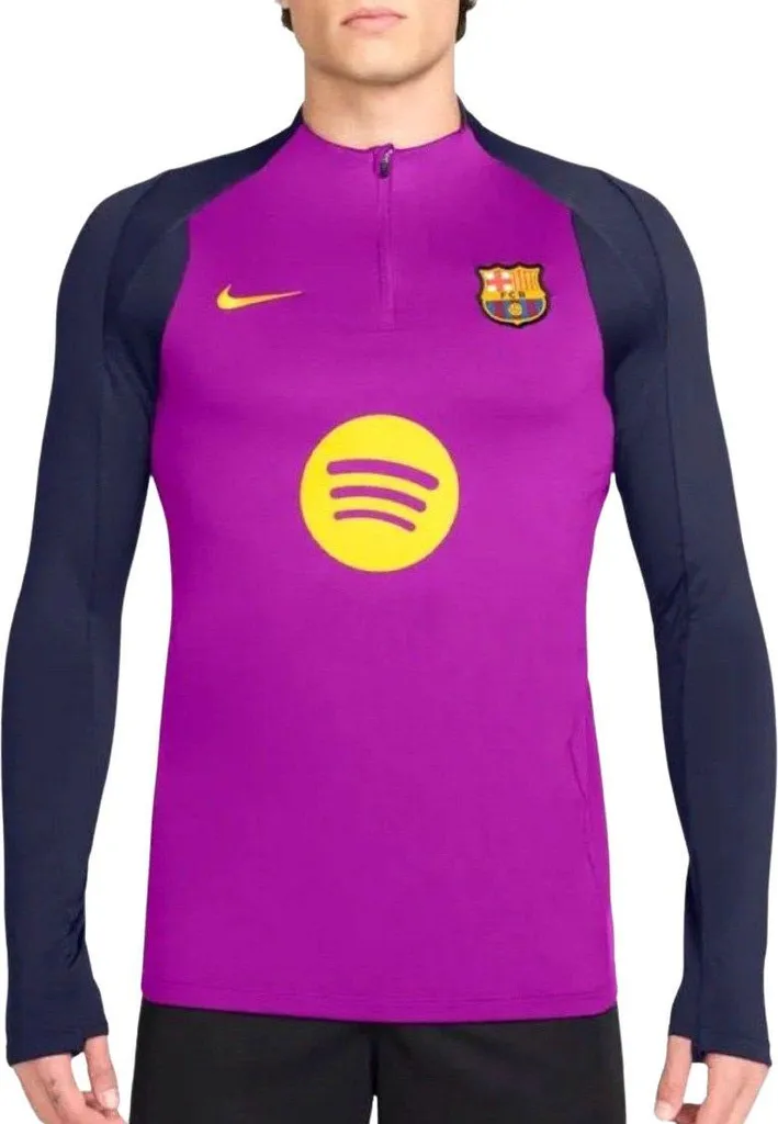 Haut Nike FC Barcelona Dri-Fit Strike Homme - Respirant et Extensible