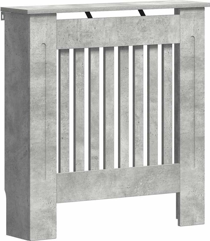 vidaXL Osłona grzejnika betonowa szara 78 x 19 x 81,5 cm Zdjęcie produktu 