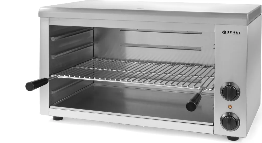 Salamandre électrique professionnelle 800mm Hendi avec témoin lumineux
