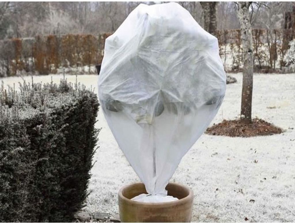 Winterabdeckung - NATURE - Durchmesser 48 cm - Höhe 75 cm - Produktbild 