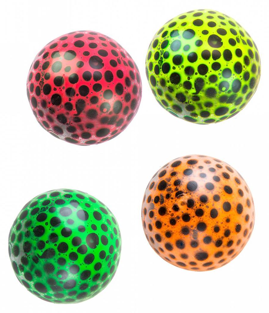 Farbenfroher Neon Squishy Stressball 1 Stück Produktbild 