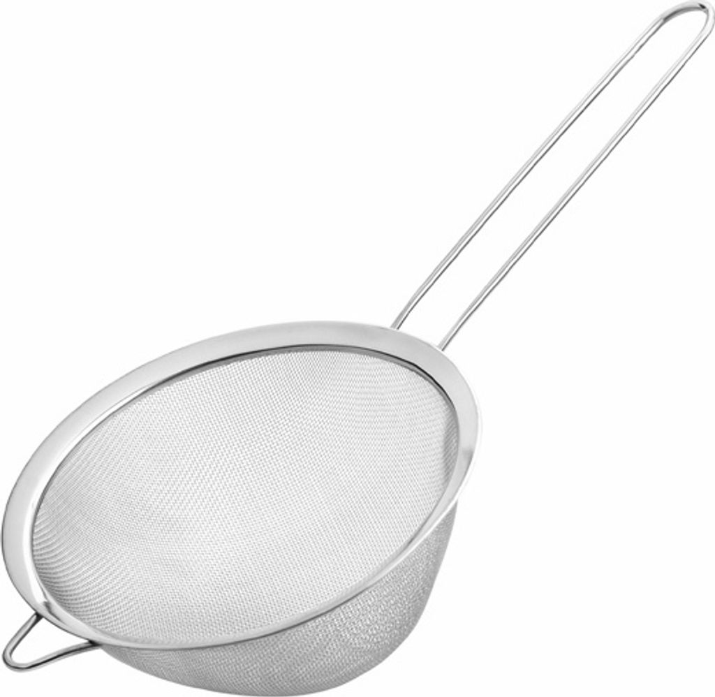 Durszlak ze stali nierdzewnej ¤16 cm z uchwytem Zdjęcie produktu 