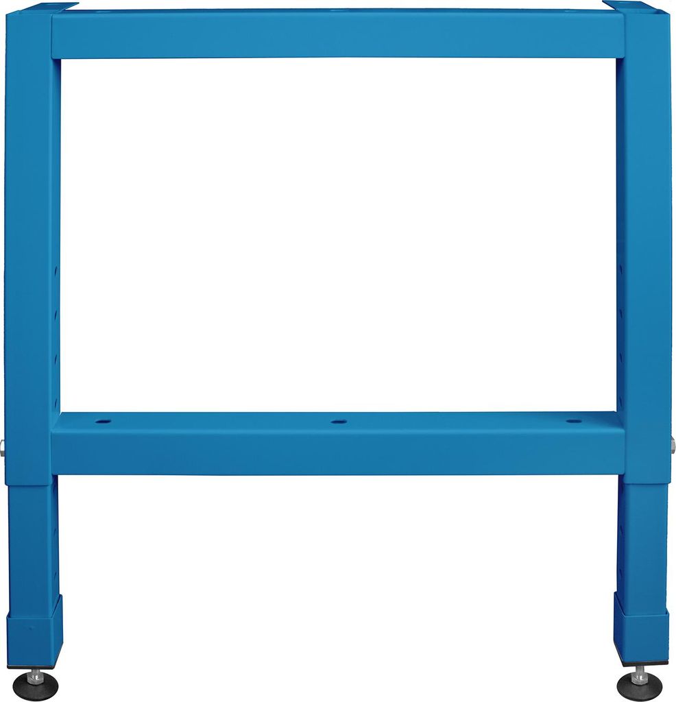 Werkbankfuß, höhenverstellbar H580-980xT700mm, RAL 5012