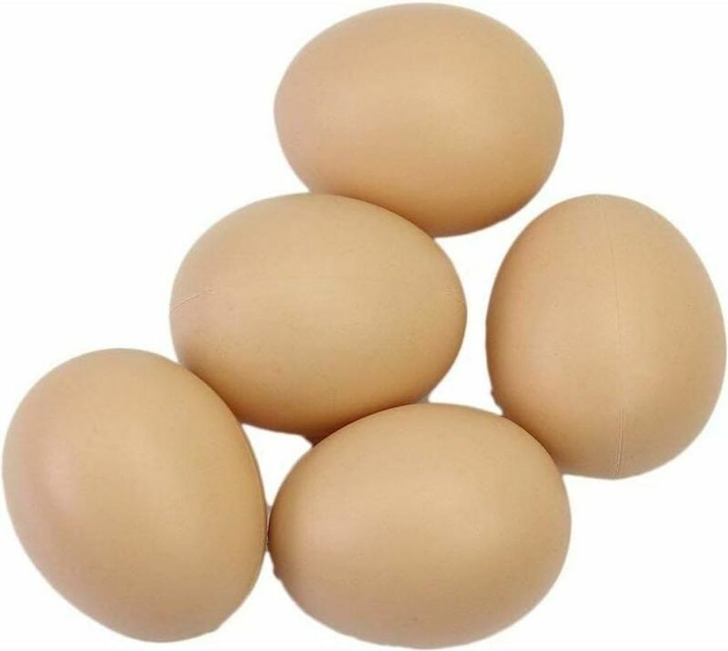 Künstliche Eier, Hühnerstall-Nest aus Kunststoff, praktisch Produktbild 