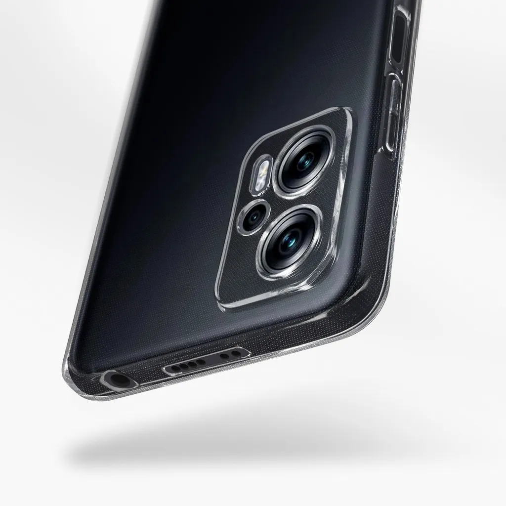 Avizar, set di protezione a 360° per Xiaomi Poco X4 GT: cover + pellicola, trasparente - 3