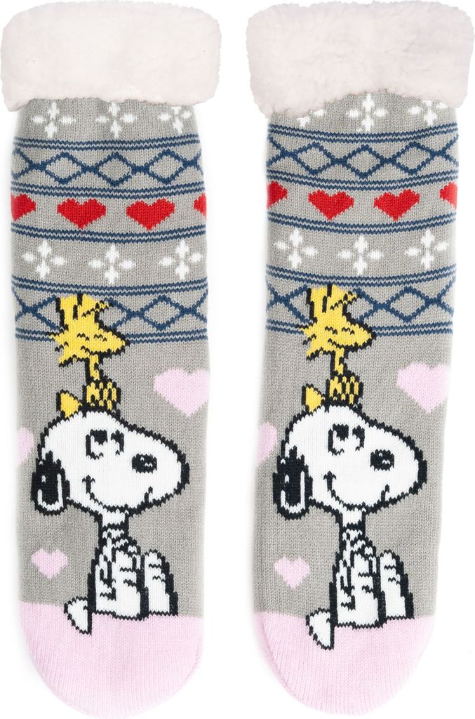 The Peanuts Snoopy Hüttensocken - Haussocken für Damen Produktbild 