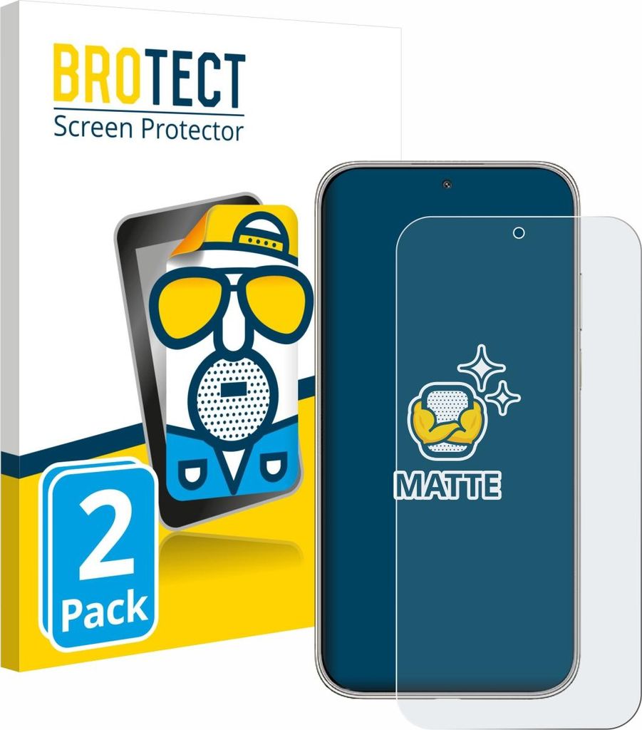 2x BROTECT Schutzfolie für Huawei Mate 70 Air Displayschutz Displayschutzfolie Folie Matt Entspiegelungsfolie