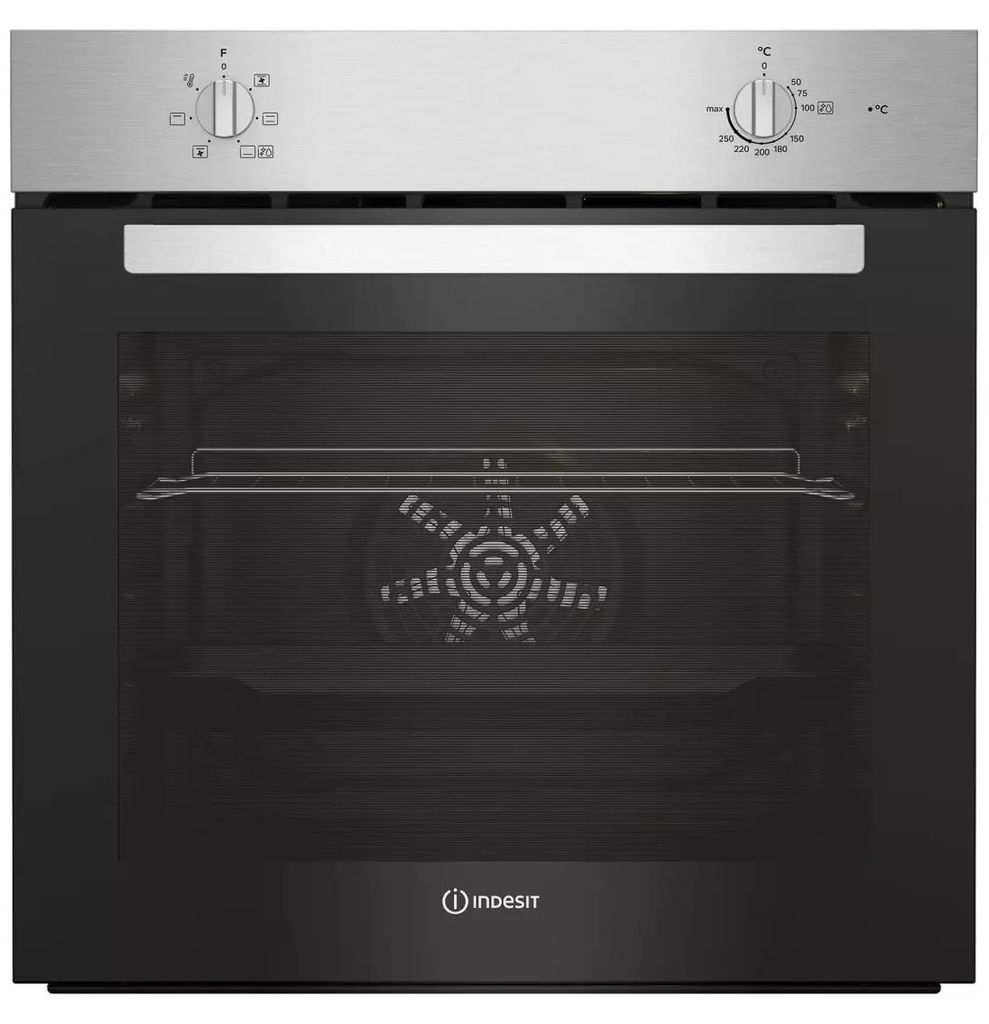 Four encastrable multifonction 66l 2500w inox - Indesit - Image du produit 