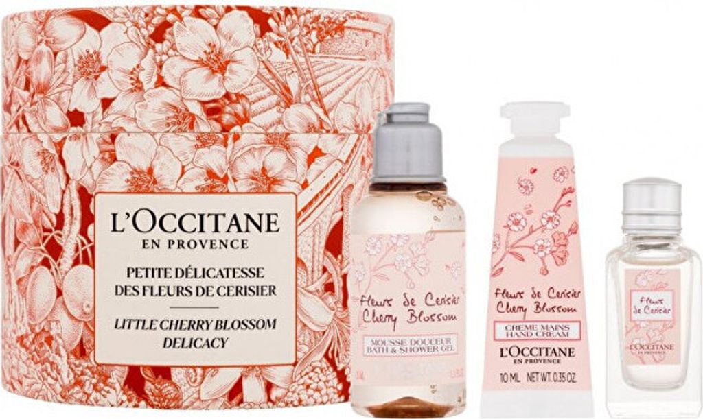 L’Occitane Hand Cream 10ml + Shower Gel 35ml + Eau de Toilette 7,5ml