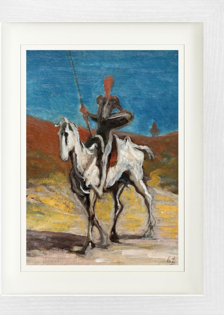 Honoré Daumier Gerahmtes Bild Mit Edlem Passepartout | Produktbild 