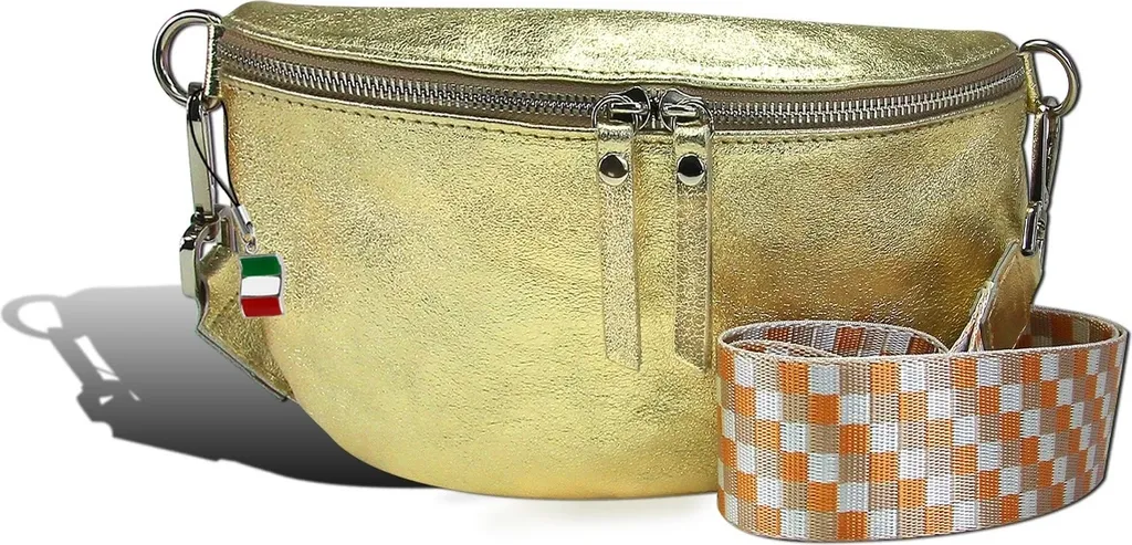 Florence sac bandoulière assortie or multicolore cuir D2OTF807Z
