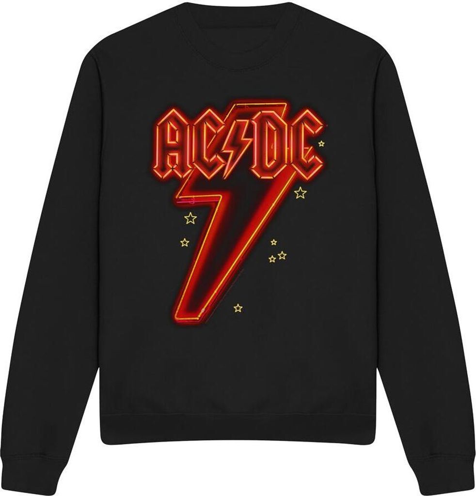 AC/DC - Sweatshirt für Herren/Damen Uni TV11171 (XXL) (Schwarz)