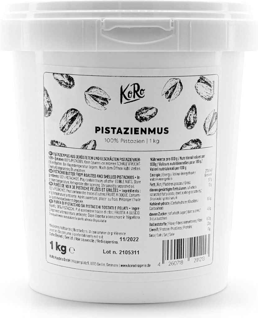 KoRo | Pistazienmus 1 kg Produktbild 1