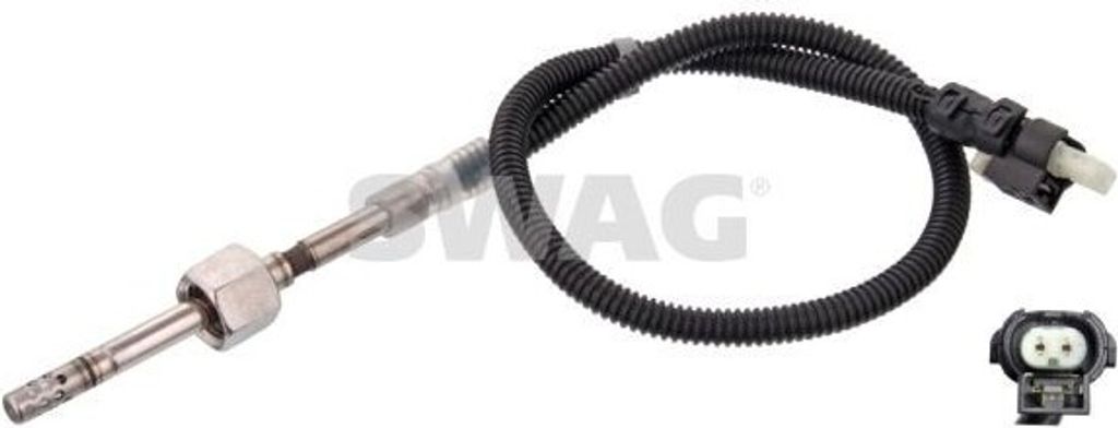 SWAG 10 10 0835 Abgastemperatursensor passend für MERCEDES-BENZ C-Klasse Limousine (W204) 435mm