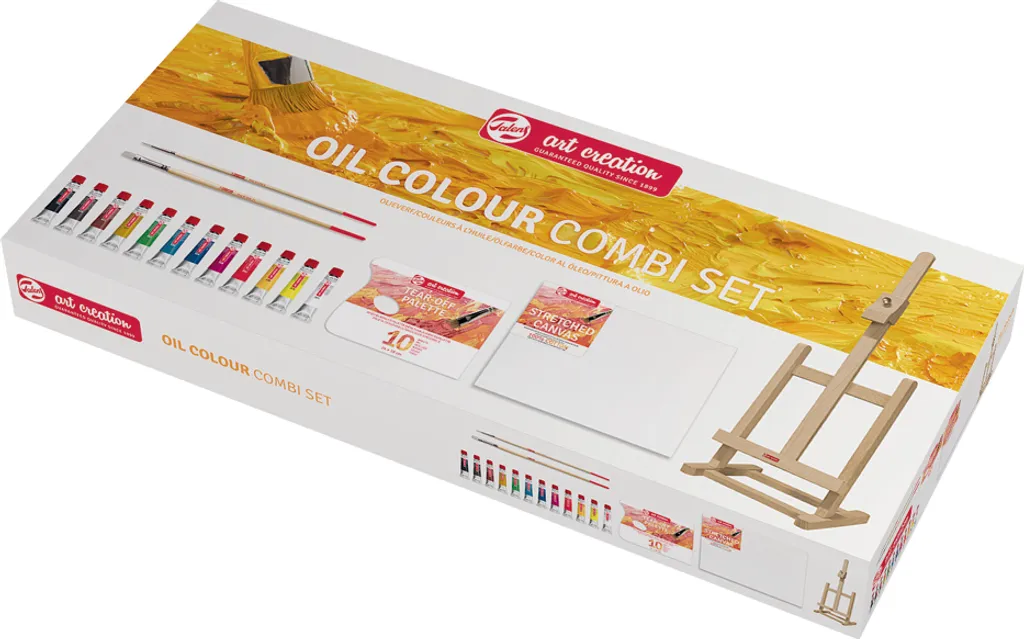 Set Peinture à l'Huile pour Débutant 12 Tubes Art Creation 12 ml