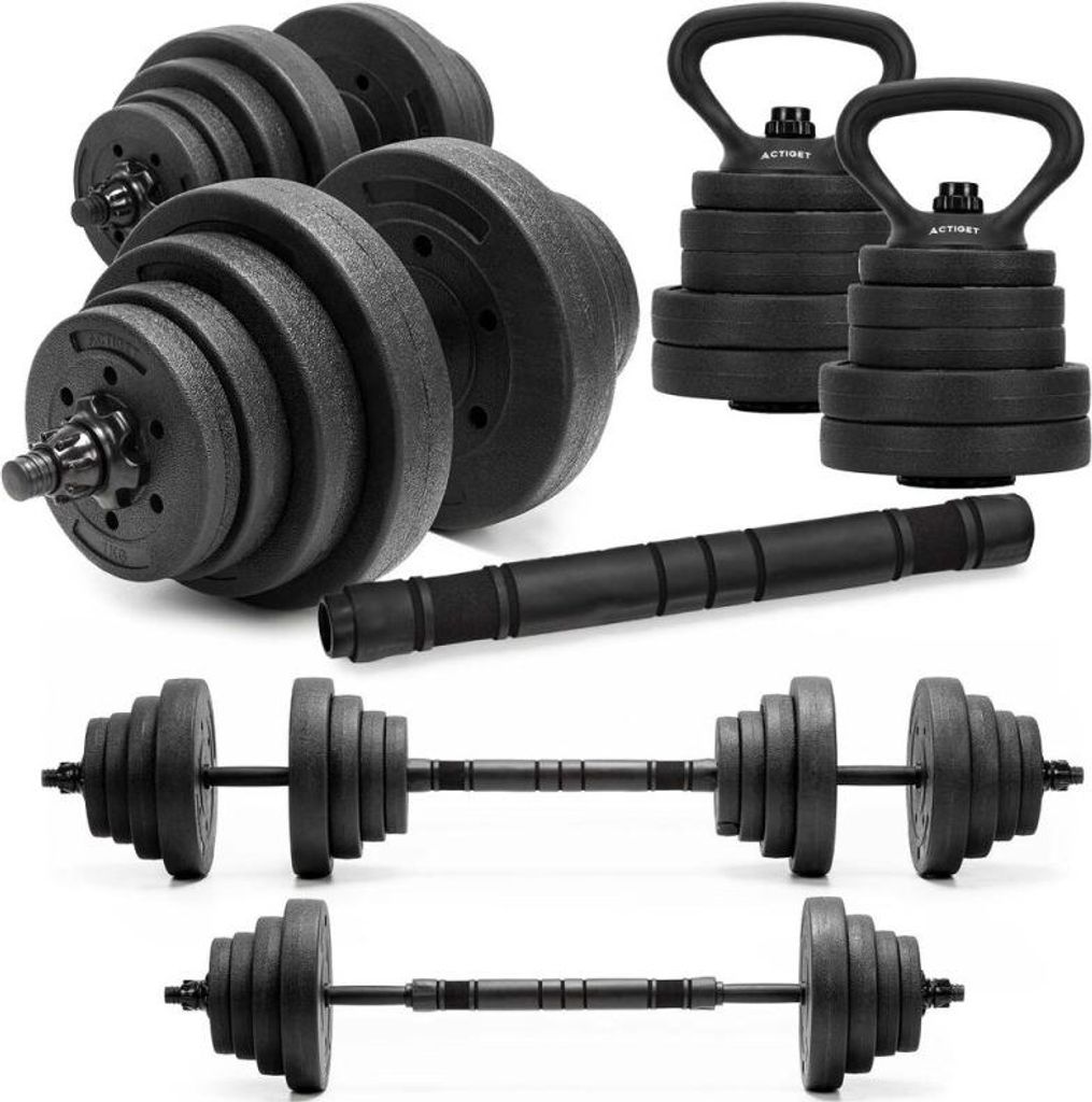 Multifunkční činkový set 30 kg ACTIGET ACT0046 Obrázek produktu 