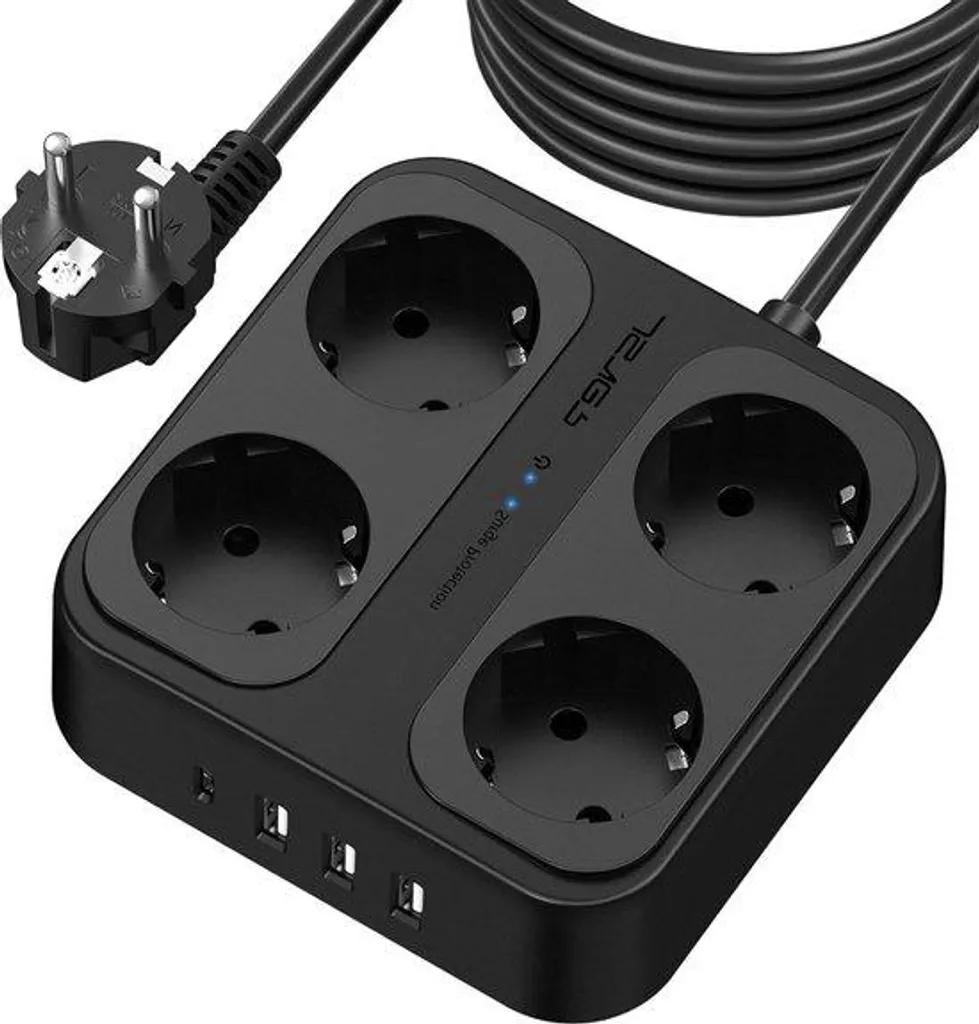 Hub USB déporté 4 ports avec câble long de 5m pour PC et ordinateur