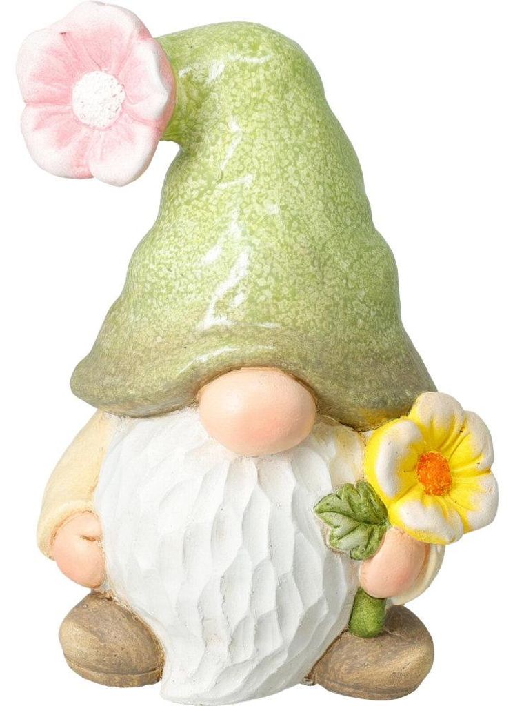 Gartendekoration Zwerg 31 cm grün Produktbild 