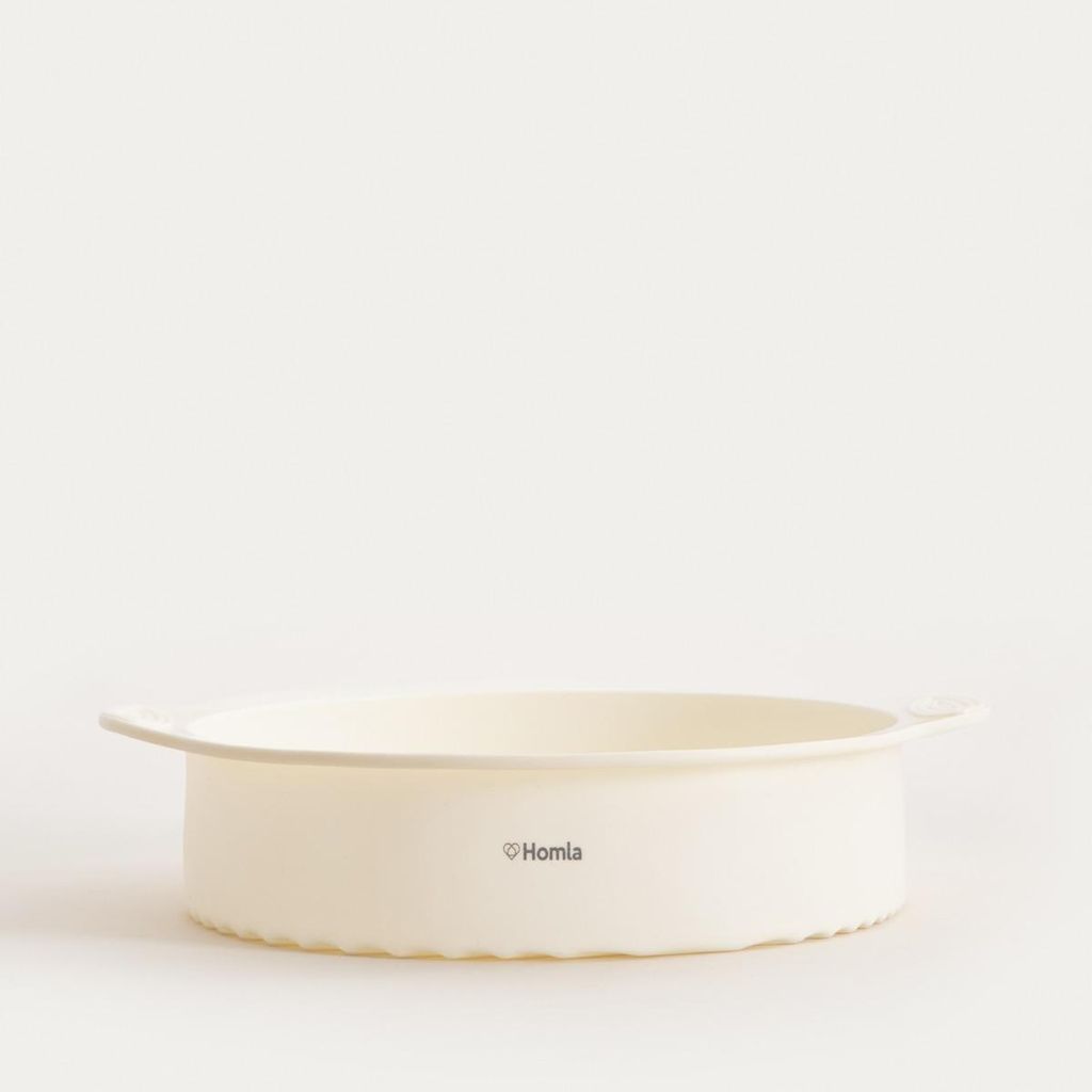 HOMLA Forma MOLLIS silikonowa okrągła śmietankowa 28x23 cm Zdjęcie produktu 