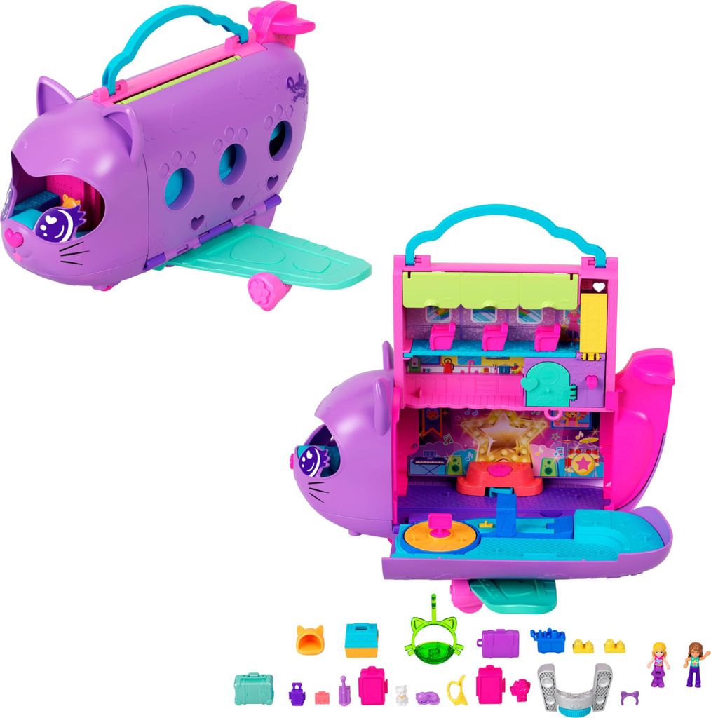 Mattel Polly Pocket Kitty Samolot Zdjęcie produktu 